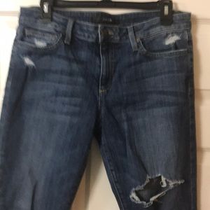 Joe’s womens jeans size 31 distressed skinny